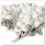 Rosaries for First Holy Communion 6 mm AB